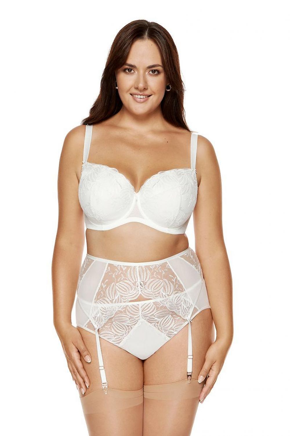 Kleid Gorteks beige - Produktansicht 2 bei Secretelles