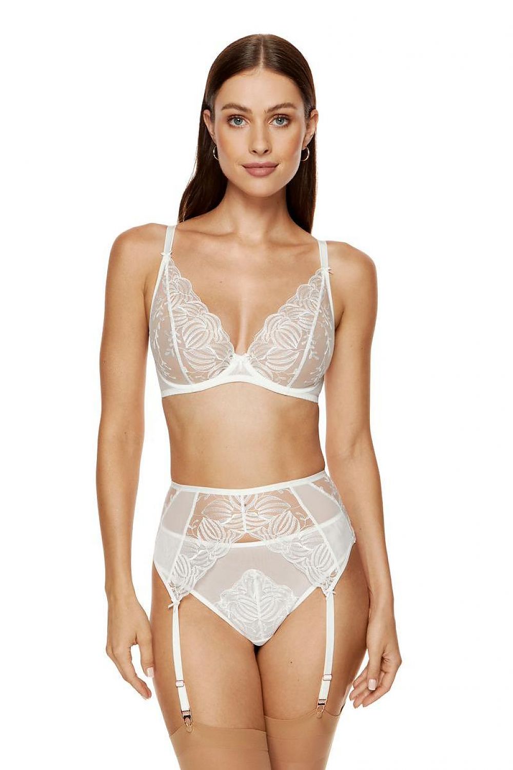 Kleid Gorteks beige - Produktansicht 1 bei Secretelles