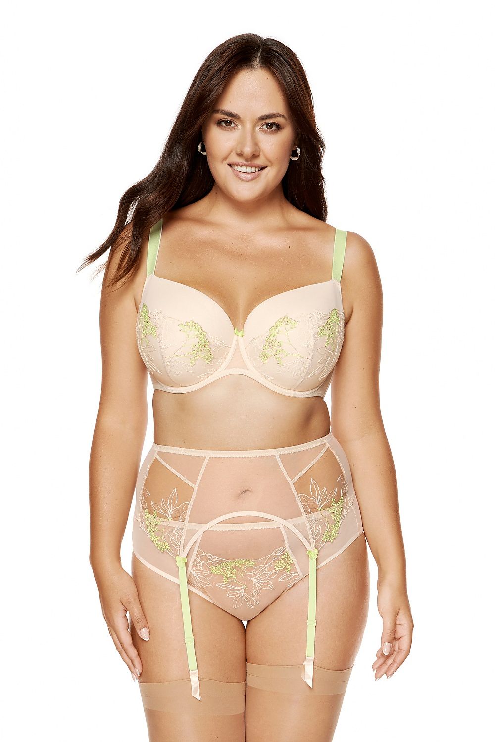 Kleid Gorteks beige - Produktansicht 2 bei Secretelles
