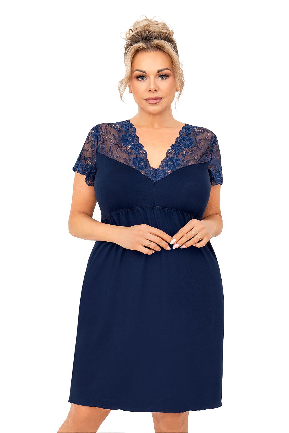 Negligé Donna blau - Produktansicht 1 bei Secretelles