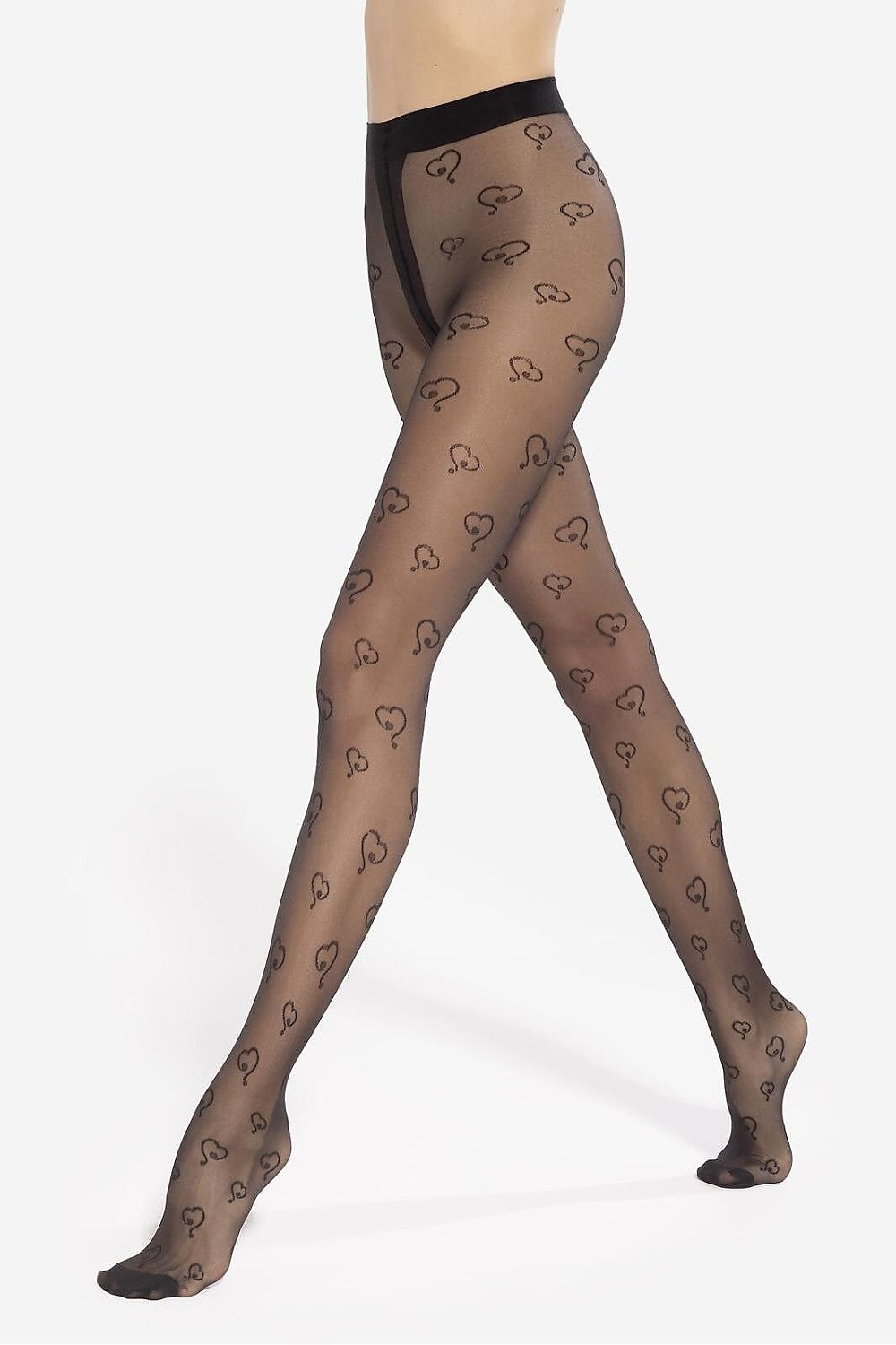 Strumpfhose Gatta schwarz - Produktansicht 1 bei Secretelles