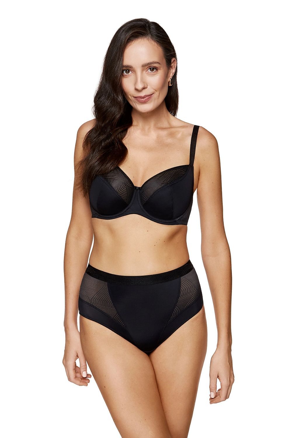 Slip Gorteks schwarz 222340 - Produktansicht 1 bei Secretelles