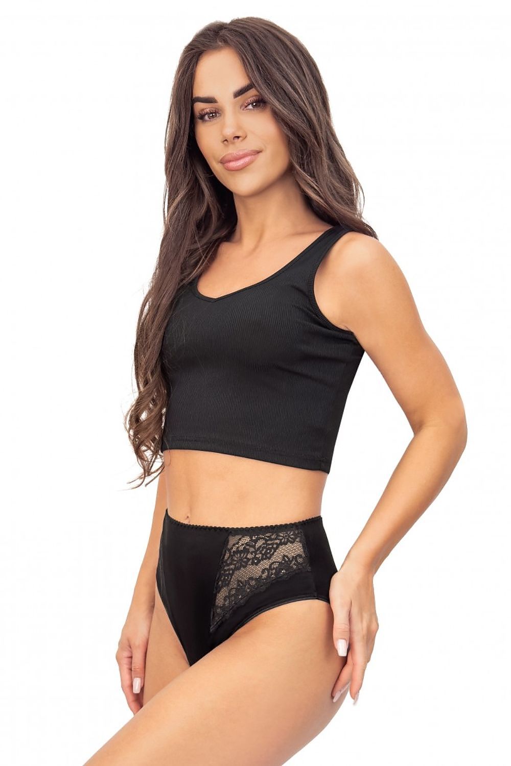 Slip Donna schwarz 220845 - Produktansicht 2 bei Secretelles
