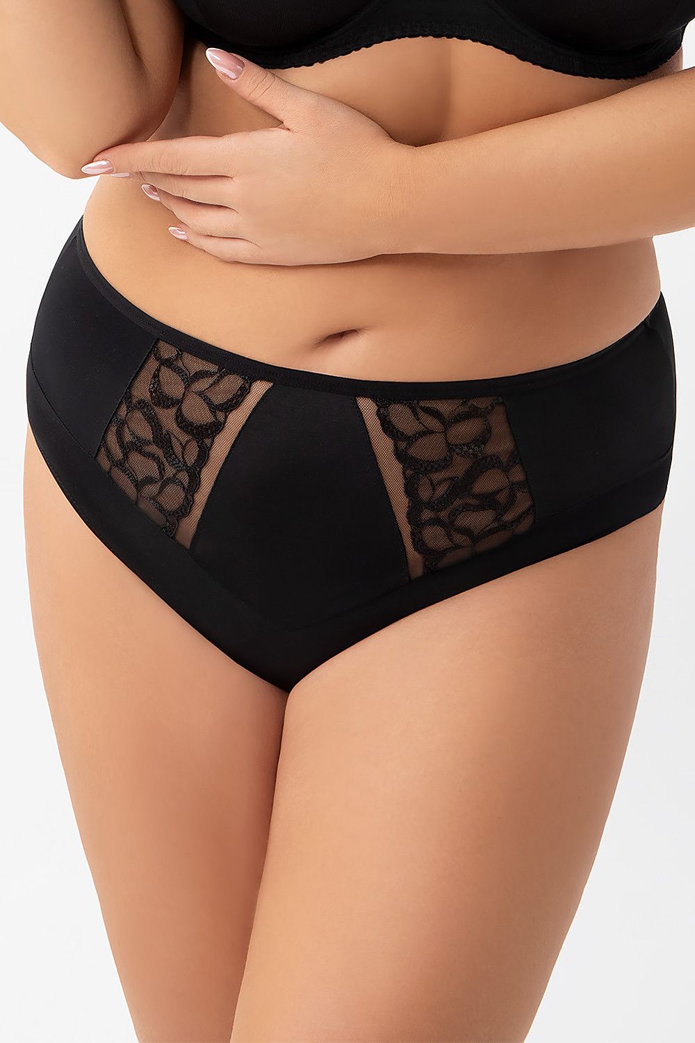 Slip Gorsenia Lingerie schwarz 216150 - Produktansicht 1 bei Secretelles