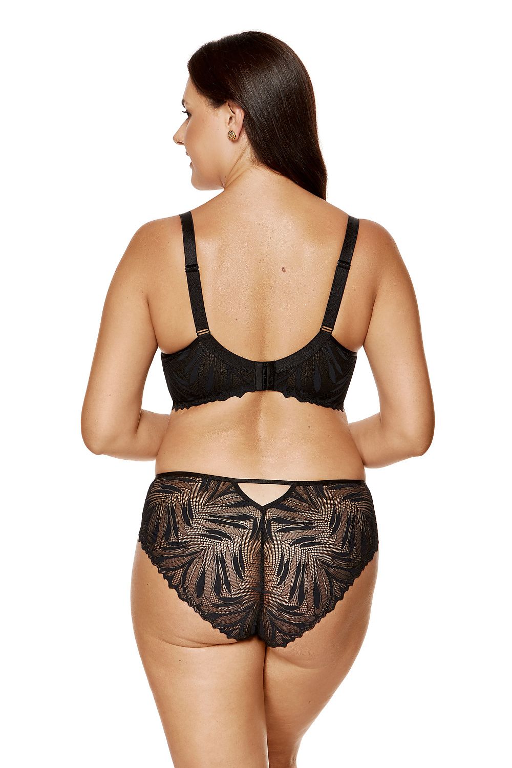 Slip Gorteks schwarz 201070 - Produktansicht 4 bei Secretelles