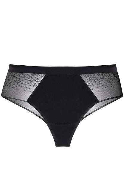 Slip Gorteks schwarz 219469 - Produktansicht 2 bei Secretelles