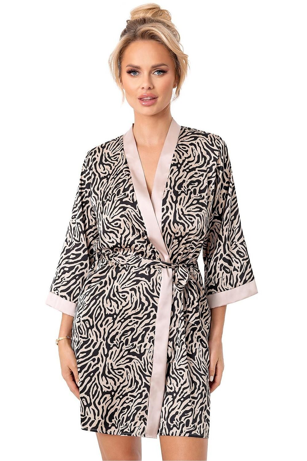 Morgenmantel Donna beige 215549 - Produktansicht 1 bei Secretelles