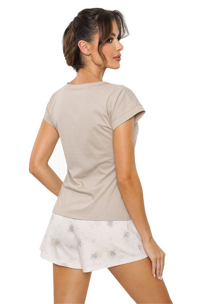 Pyjama Donna beige 208755 - Produktansicht 2 bei Secretelles