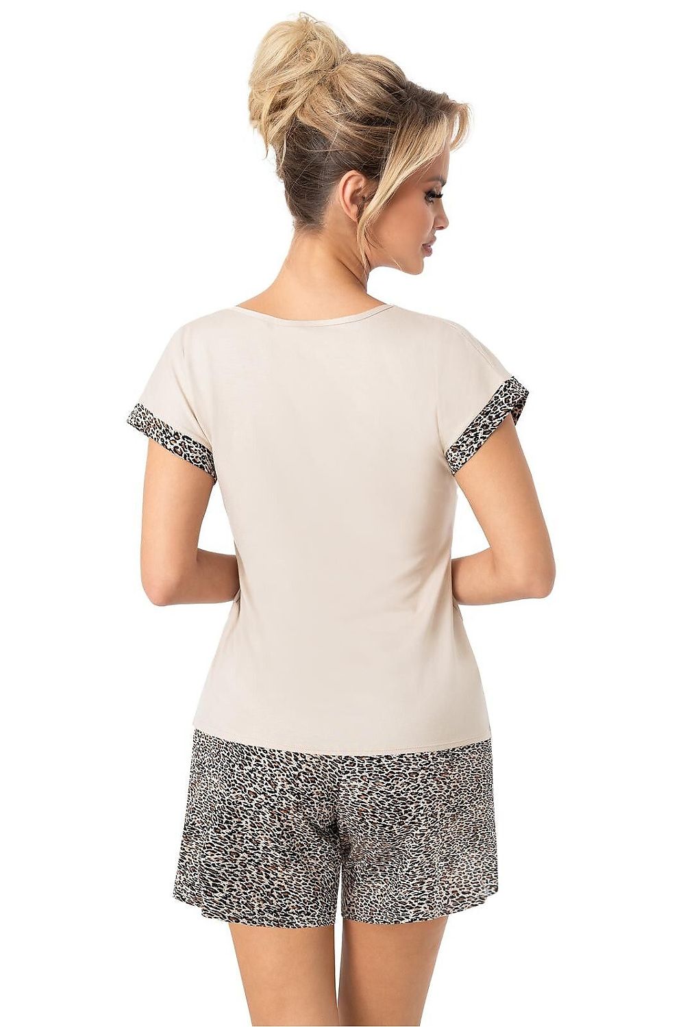 Pyjama Donna beige 216334 - Produktansicht 2 bei Secretelles