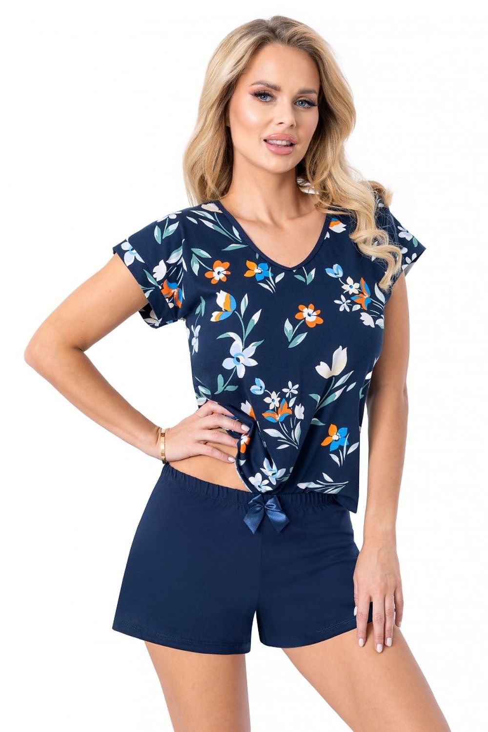 Pyjama Donna blau 218033 - Produktansicht 1 bei Secretelles