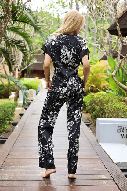 Pyjama Kalimo schwarz 209074 - Produktansicht 3 bei Secretelles