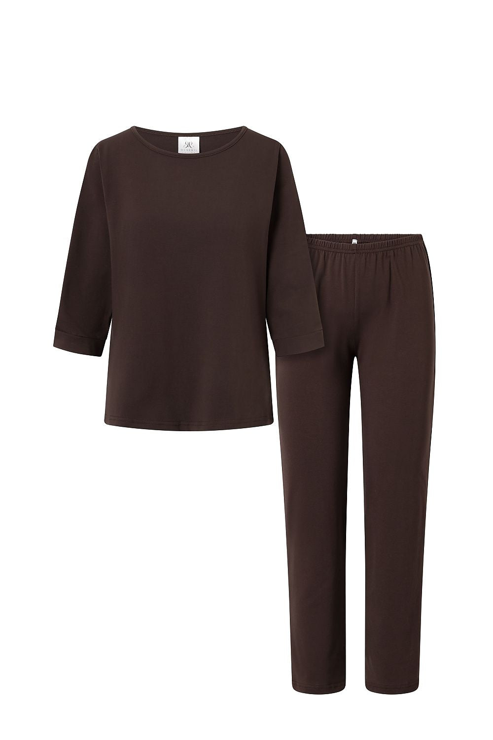 Pyjama Momenti Per Me braun 211667 - Produktansicht 2 bei Secretelles