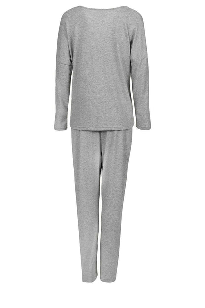 Pyjama Momenti Per Me grau 205979 - Produktansicht 2 bei Secretelles