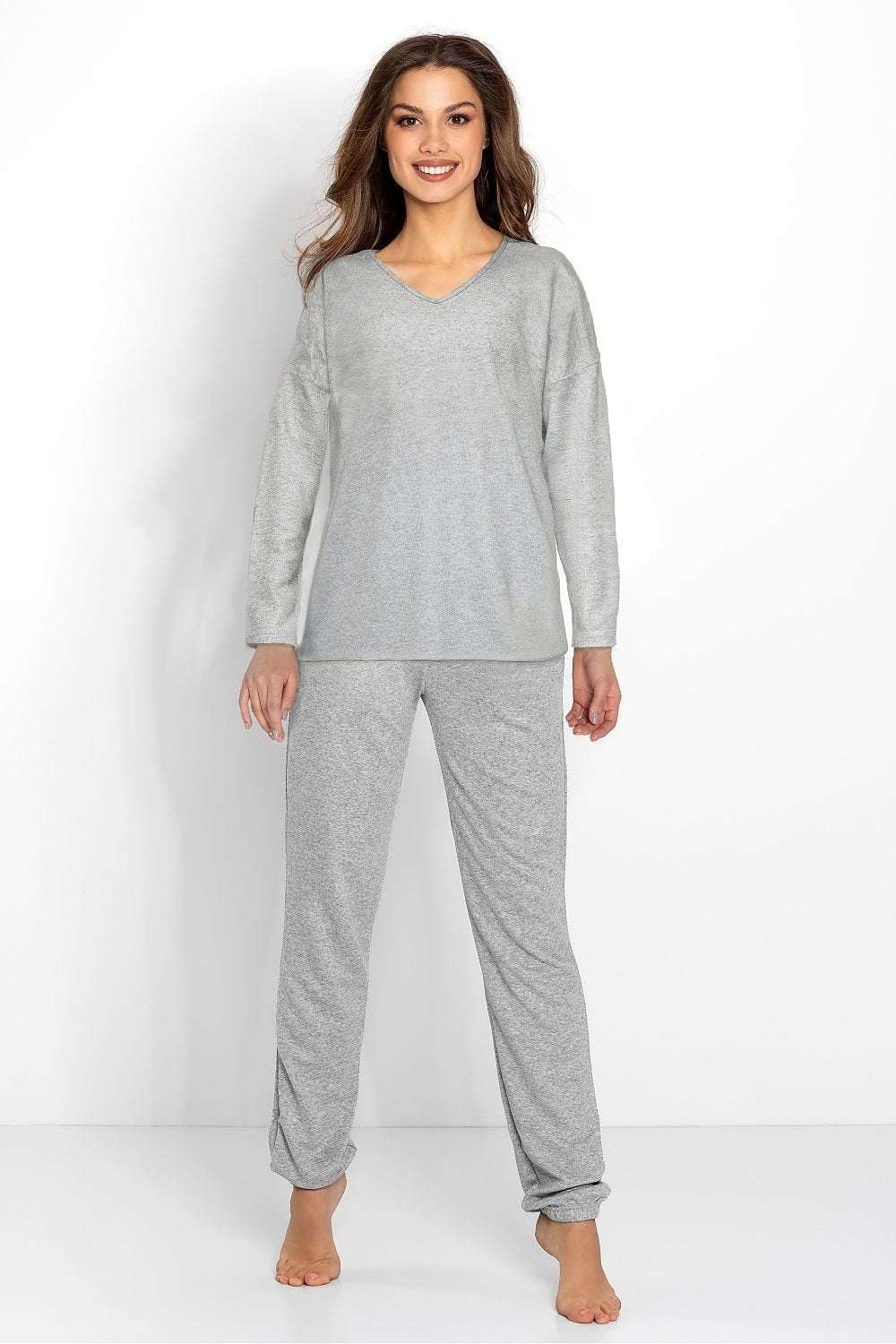 Pyjama Momenti Per Me grau 205980 - Produktansicht 1 bei Secretelles