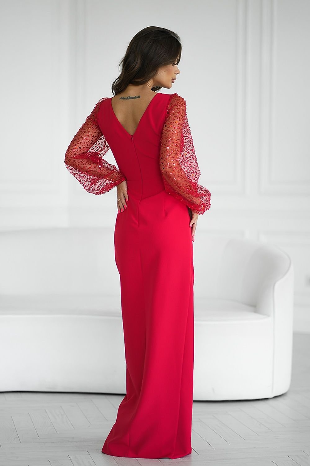 Bicotone Kleid Detailansicht 12 Secretelles
