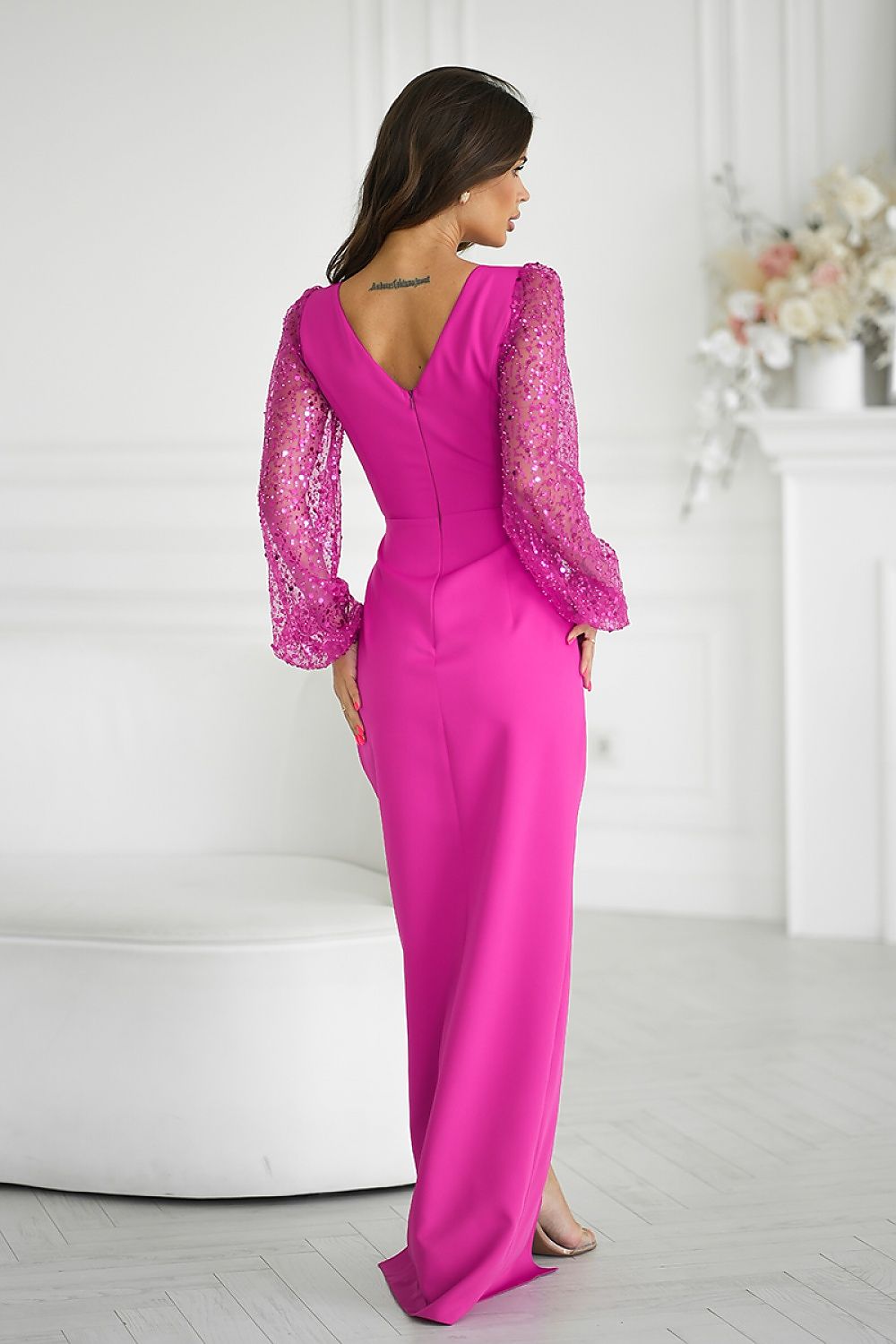 Bicotone Kleid Detailansicht 16 Secretelles