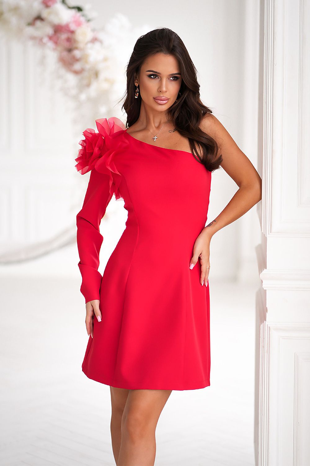 Bicotone Kleid schwarz Detailansicht 16 Secretelles