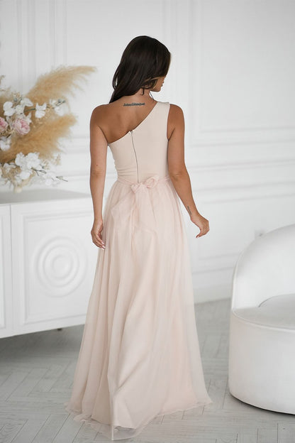 Kleid Bicotone beige 220091 - Produktansicht 3 bei Secretelles