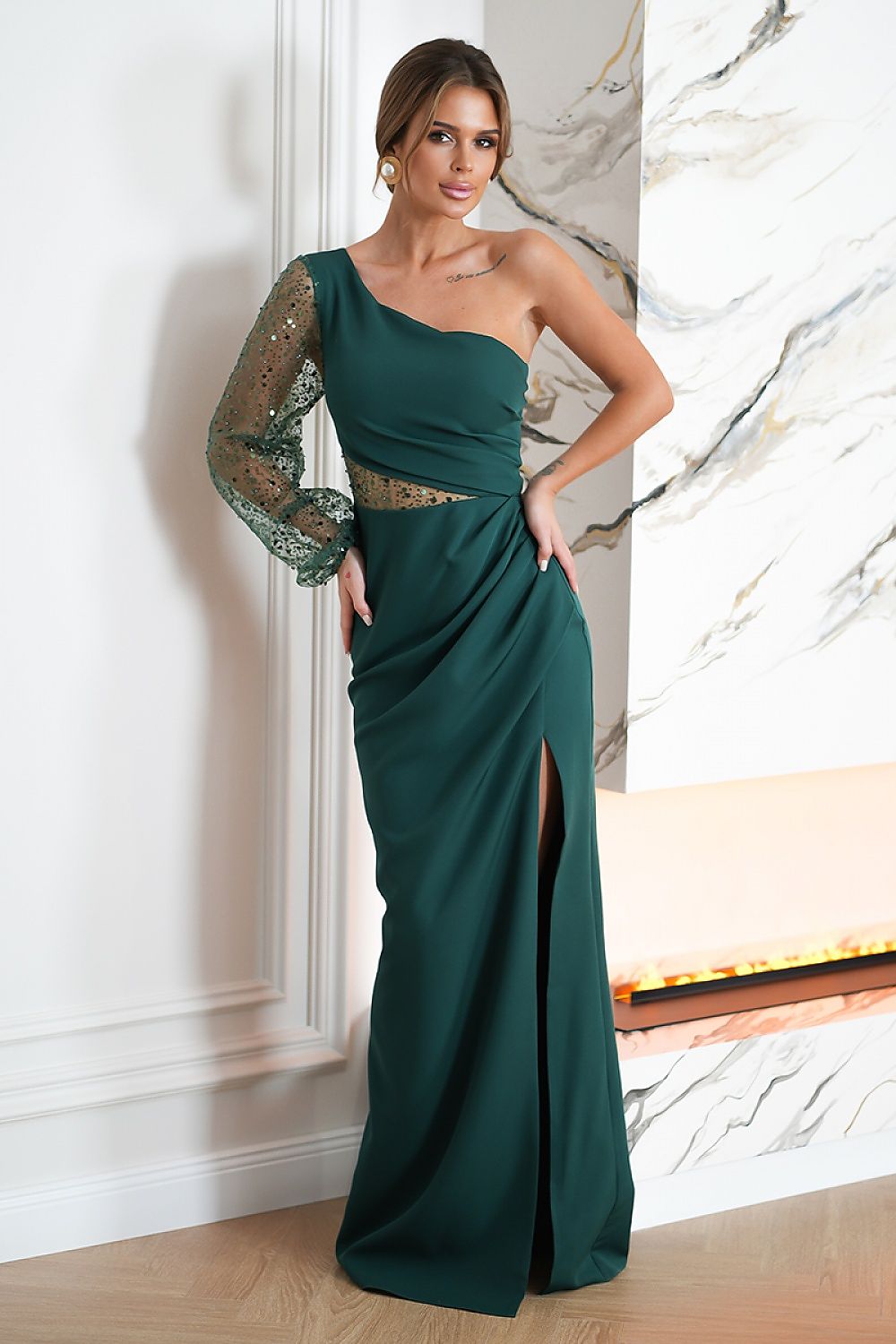 Bicotone Kleid Detailansicht 10 Secretelles