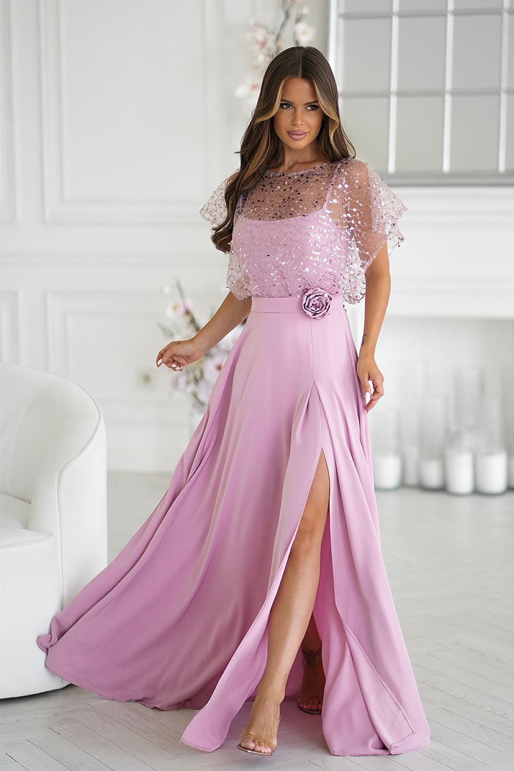 Bicotone Kleid schwarz Detailansicht 10 Secretelles