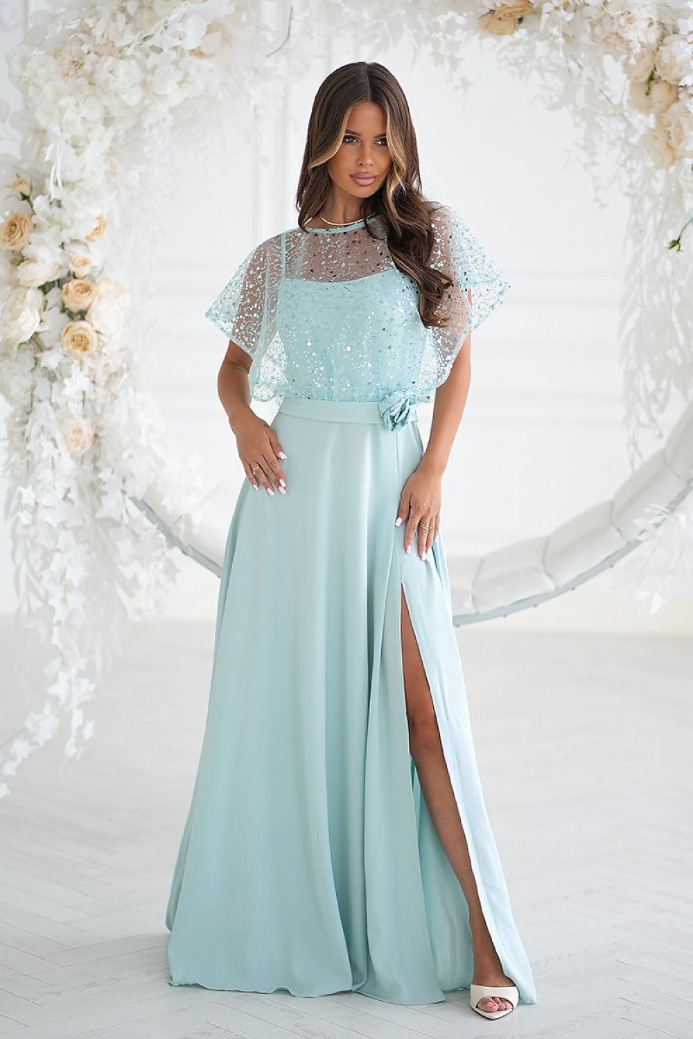 Bicotone Kleid schwarz Detailansicht 24 Secretelles