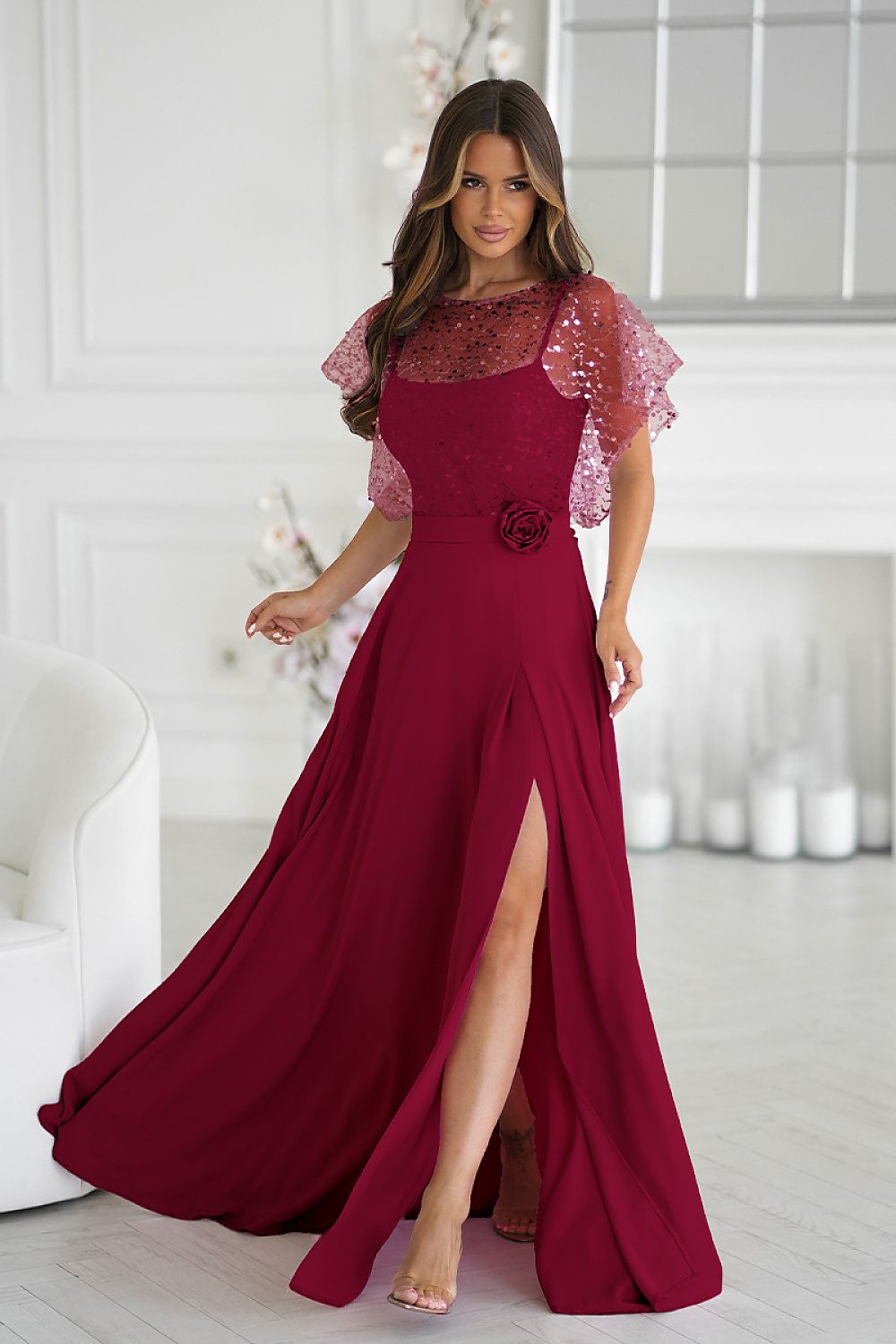 Bicotone Kleid schwarz Detailansicht 4 Secretelles