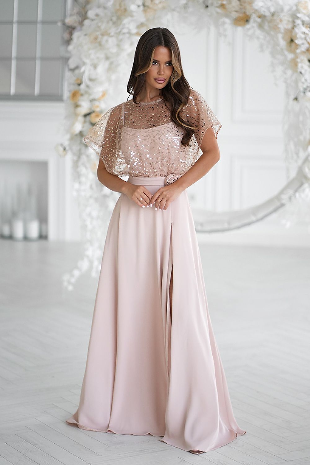 Bicotone Kleid schwarz Detailansicht 6 Secretelles