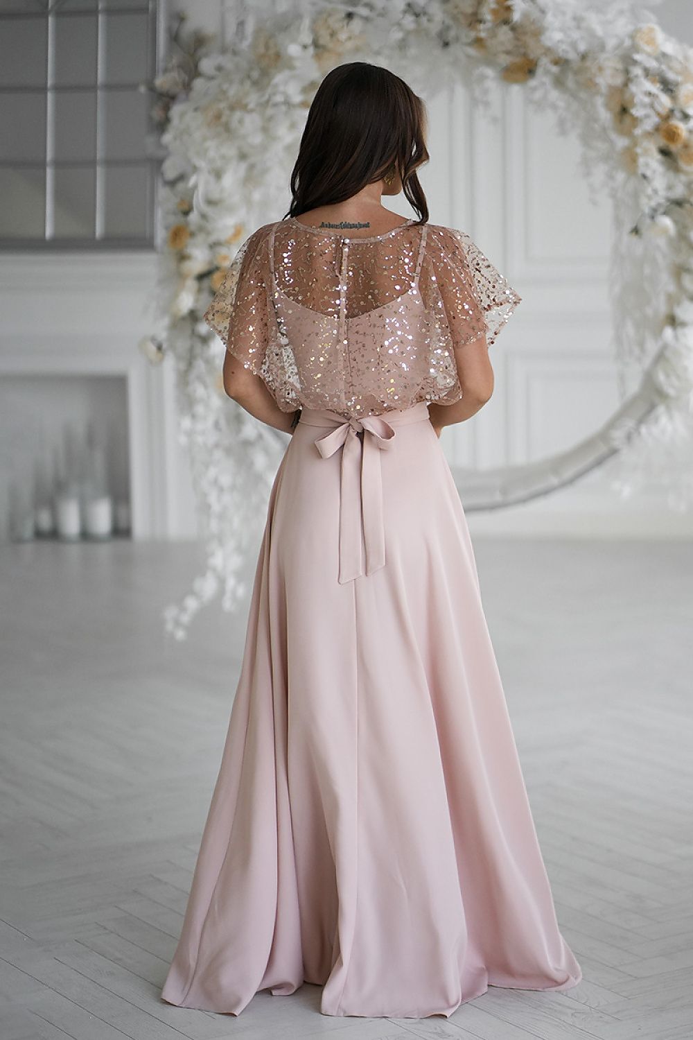 Bicotone Kleid schwarz Detailansicht 8 Secretelles