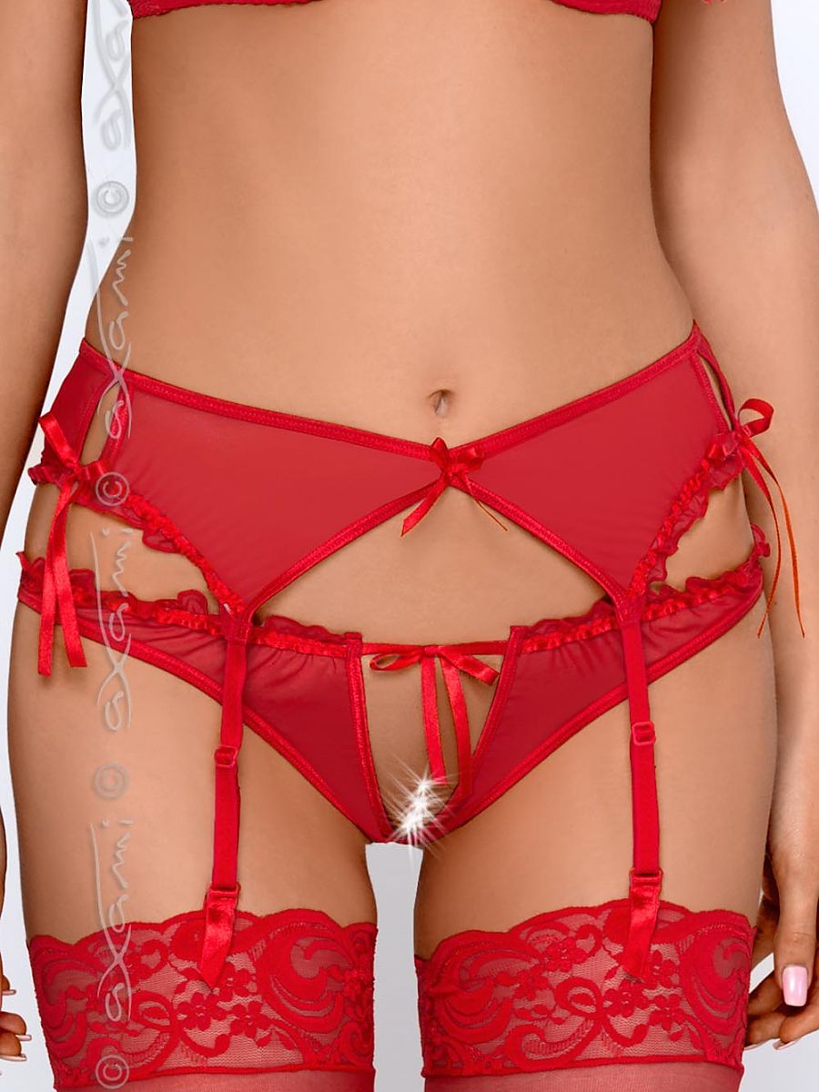 Kleid Axami rot - Produktansicht 2 bei Secretelles